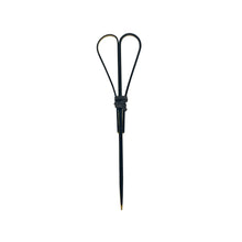 Load image into Gallery viewer, 3.9" Black Bamboo Heart Shaped Pick (1200 count/case)