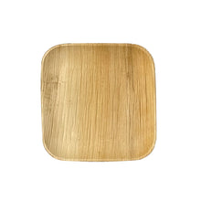 Load image into Gallery viewer, TreeChoice 6&quot; Square Palm Leaf Plates (100 count)