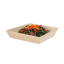 Load image into Gallery viewer, Tree Choice 10&quot; Square 3&quot; Depth Trapezoid Heavy Duty Tray/Charcuterie Board (24 count/case)