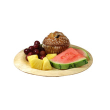 Load image into Gallery viewer, TreeChoice 9&quot; Round Bamboo Plates - (50 packs of 8 - 400 count/case)