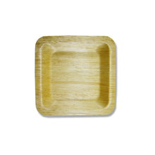 Load image into Gallery viewer, TreeChoice 3.5&quot; Square Bamboo Plates - (50 packs of 24 - 1200 count/case)