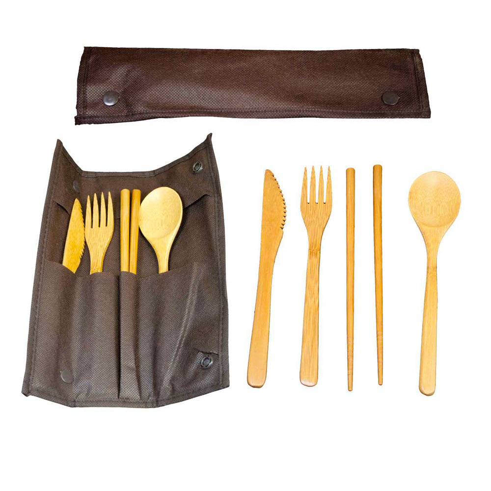 TreeChoice Dinnerware Set in Fabric Pouch (S/F/K/C) (10 packs of 50 - 500 count/case)