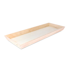 Load image into Gallery viewer, Tree Choice 18&quot; x 7&quot; x 1.25&quot;  Oblong Trapezoid Heavy Duty Tray/Charcuterie Board (10 count/case)