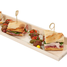 Load image into Gallery viewer, Tree Choice 36&quot; x 5&quot;  Oblong Trapezoid Heavy Duty Tray/Charcuterie Board (10 count/case)