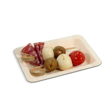 Load image into Gallery viewer, Tree Choice 4.5" Square Poplar Wood Plate (200 count/case)