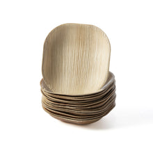 Load image into Gallery viewer, Tree Choice 4&quot; Square Palm Leaf Plates (400 count)