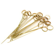 Load image into Gallery viewer, Tree Choice 5.9&quot;  Bamboo Looped Skewer (1200 count/case)