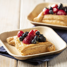 Load image into Gallery viewer, Tree Choice 7&quot; Square Palm Leaf Plates (100 count)