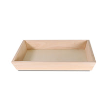 Load image into Gallery viewer, Tree Choice 8.6&quot; x 7&quot; x 1.25&quot;  Oblong Trapezoid Heavy Duty Tray/Charcuterie Board (24 count/case)