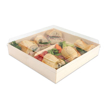 Load image into Gallery viewer, Tree Choice DIY Collection 10&quot; x 10&quot; Oblong Pop Up Tray - LIDS ONLY (100 count/case)