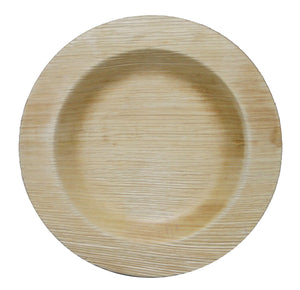 Tree  Choice 6" Round Rim Palm Leaf Plates (400 count)