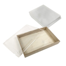 Load image into Gallery viewer, Tree Choice 8.4&quot; x 5.7&quot; Rectangular Lid Clear View Window (25 count/case) - LIDS ONLY