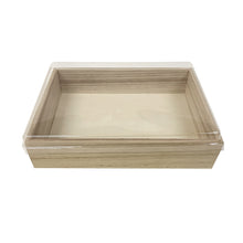 Load image into Gallery viewer, Tree Choice 9&quot; x 6&quot; x 2&quot; Wooden Rectangular Heavy Duty Charcuterie Tray (24 count/case)