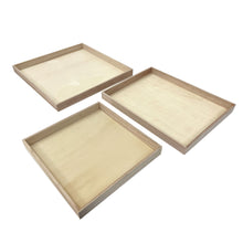 Load image into Gallery viewer, Tree Choice 12&quot; x 12&quot; x 1.25&quot;  Rectangular Heavy Duty Charcuterie Tray (12 count/case)