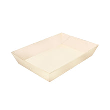 Load image into Gallery viewer, wooden oblong trays with food