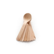 Load image into Gallery viewer, wooden tasting spoon bulk